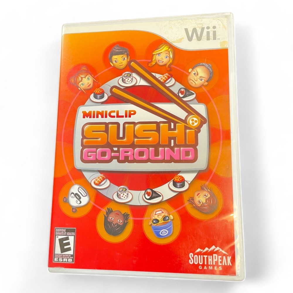 Sushi Go-Round (Nintendo Wii, SouthPeak) — Complete Pre-Owned Game - Picture 4 of 5